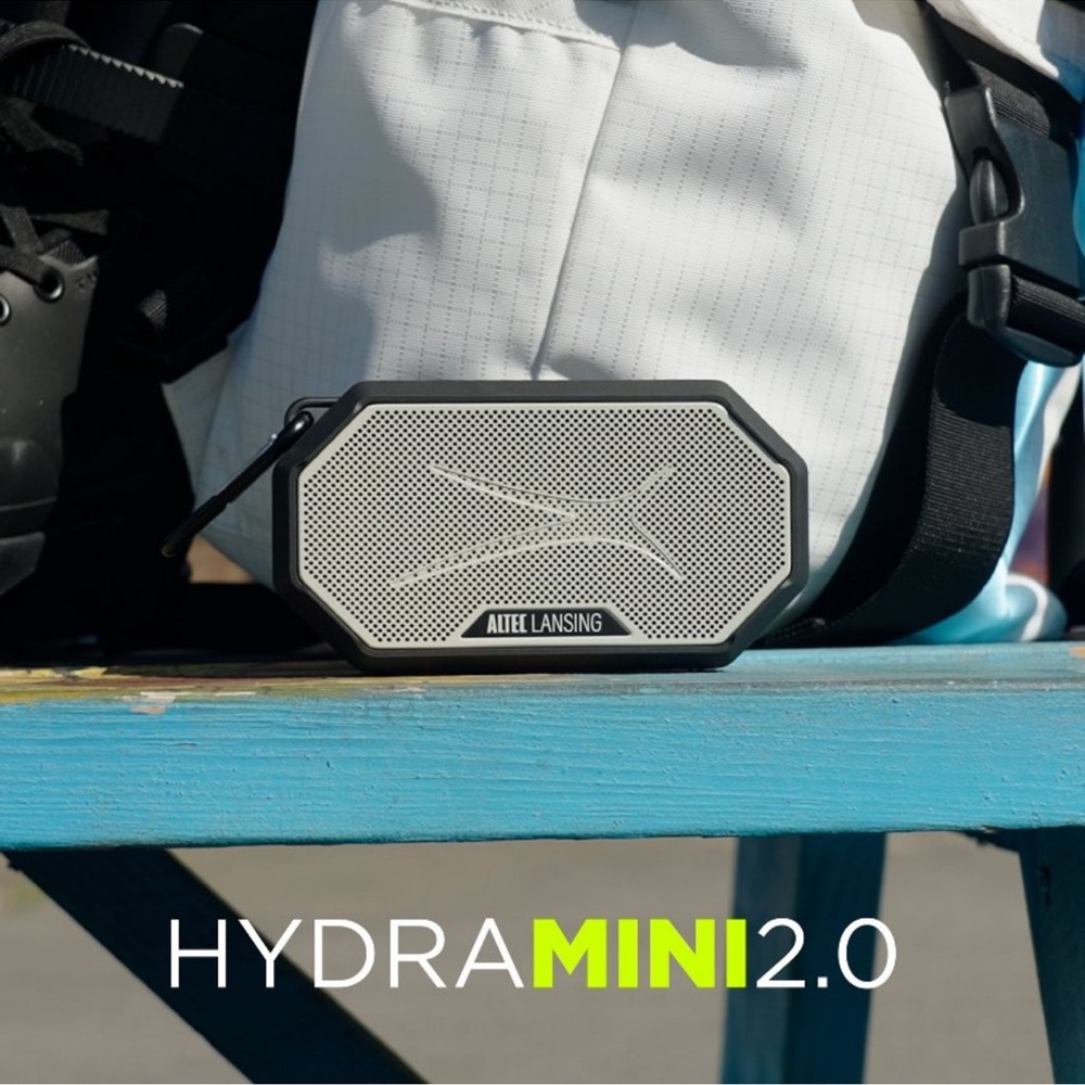 New,Altec Lansing HydraMini 2.0 Everything Proof Wireless Speaker 🔊